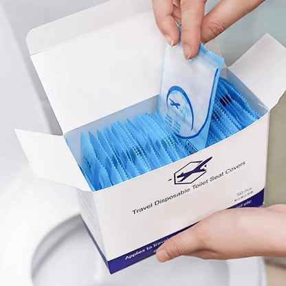 ToiletGuard | Engångsskydd av plast för toalettsits