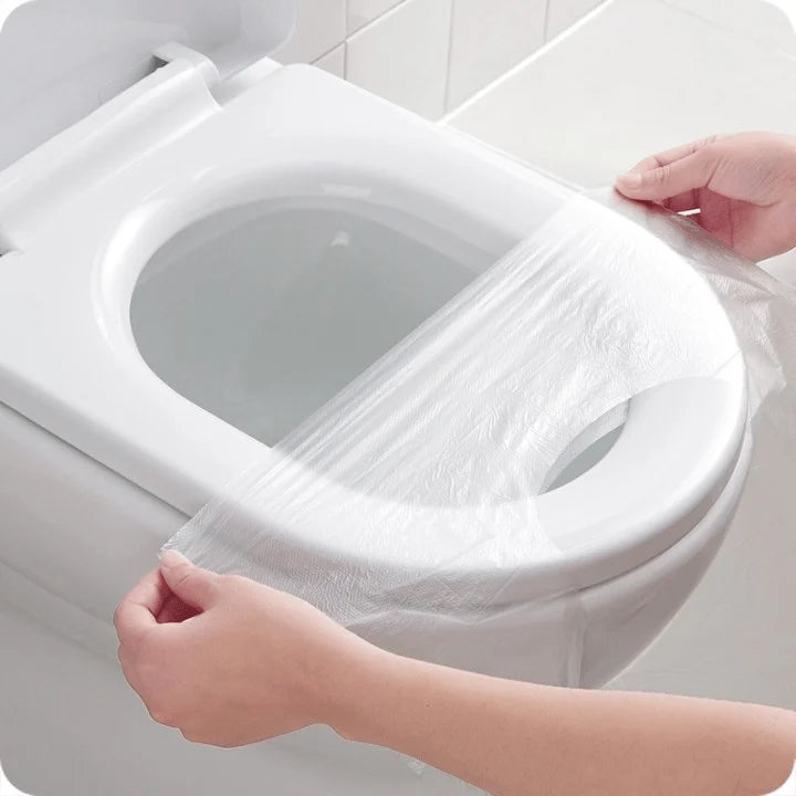 ToiletGuard | Engångsskydd av plast för toalettsits