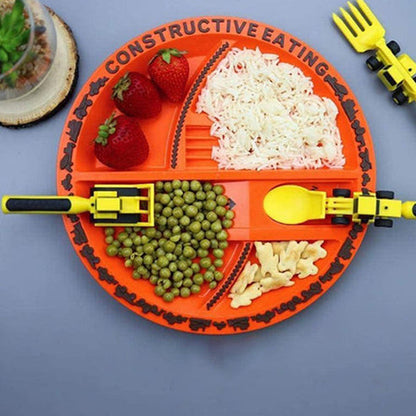 Creatively Kids Dining Tool Bulldozer