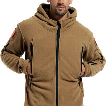 Men's Winter Tactical Hooded Jacket