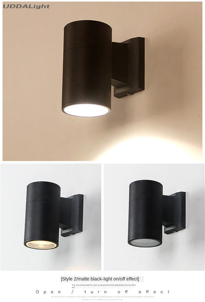 Cylinder LED Wall Lamp