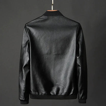 RetroRider | Vintage Bomberjacka i svart läder