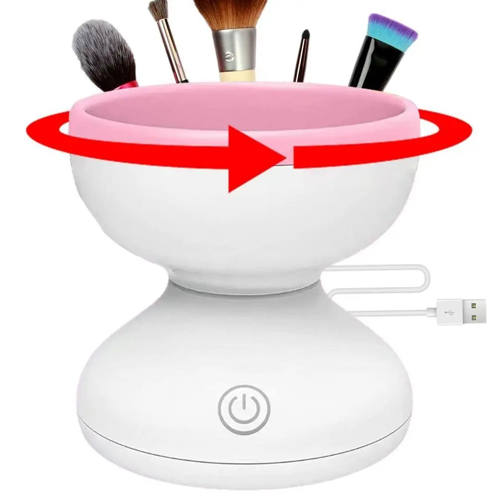 Automated  Makeup Brush Cleaner