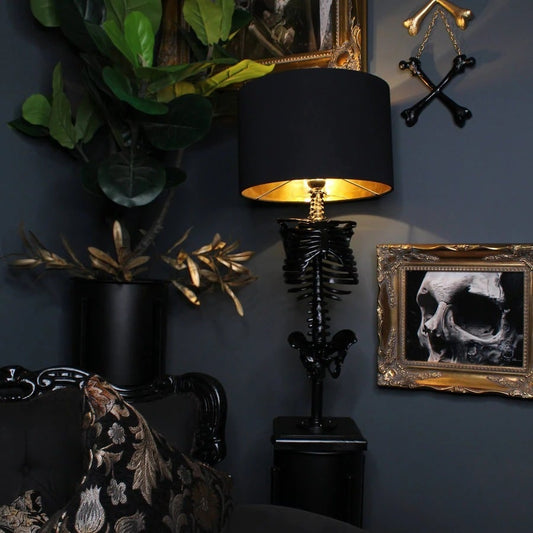 Skull Table Lamp Skeleton