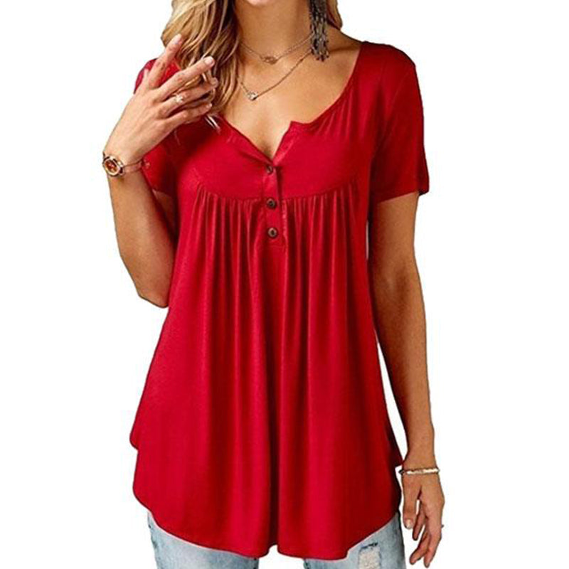 Women's Simple Ruffle Shirt