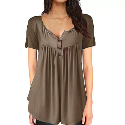 Women's Simple Ruffle Shirt