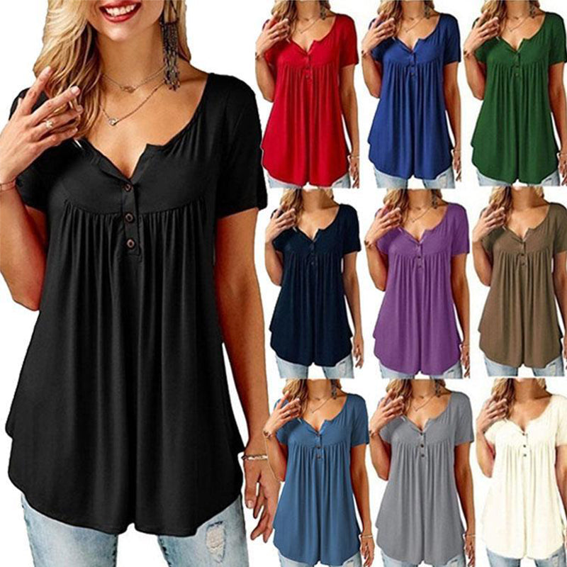 Women's Simple Ruffle Shirt