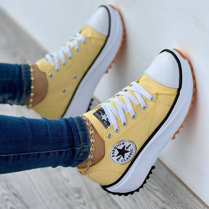Women's Thick Canvas Shoes