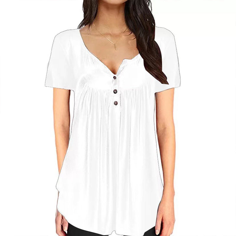 Women's Simple Ruffle Shirt