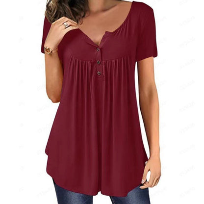 Women's Simple Ruffle Shirt