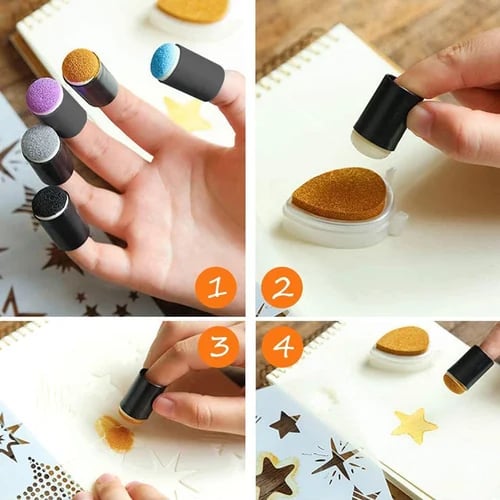 Finger Smudge Paint Set