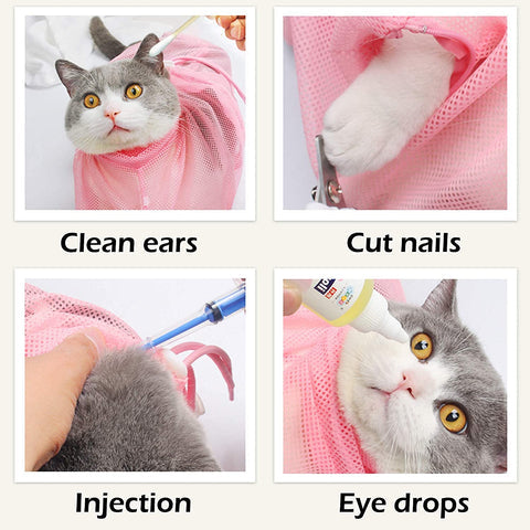Cat Grooming Bath Bag