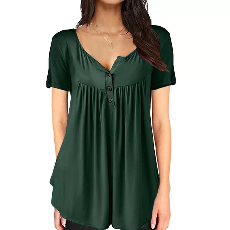 Women's Simple Ruffle Shirt