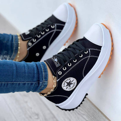 Women's Thick Canvas Shoes