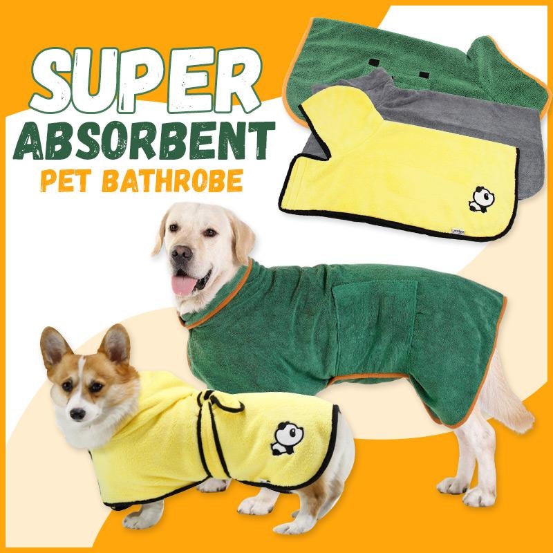 Absorbing Dog Bathrobe™