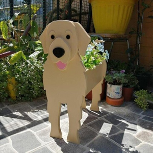 Dog Planter Garden Decoration
